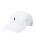 Gorra POLO RALPH LAUREN Blanco con Visera de Tela de Algodón