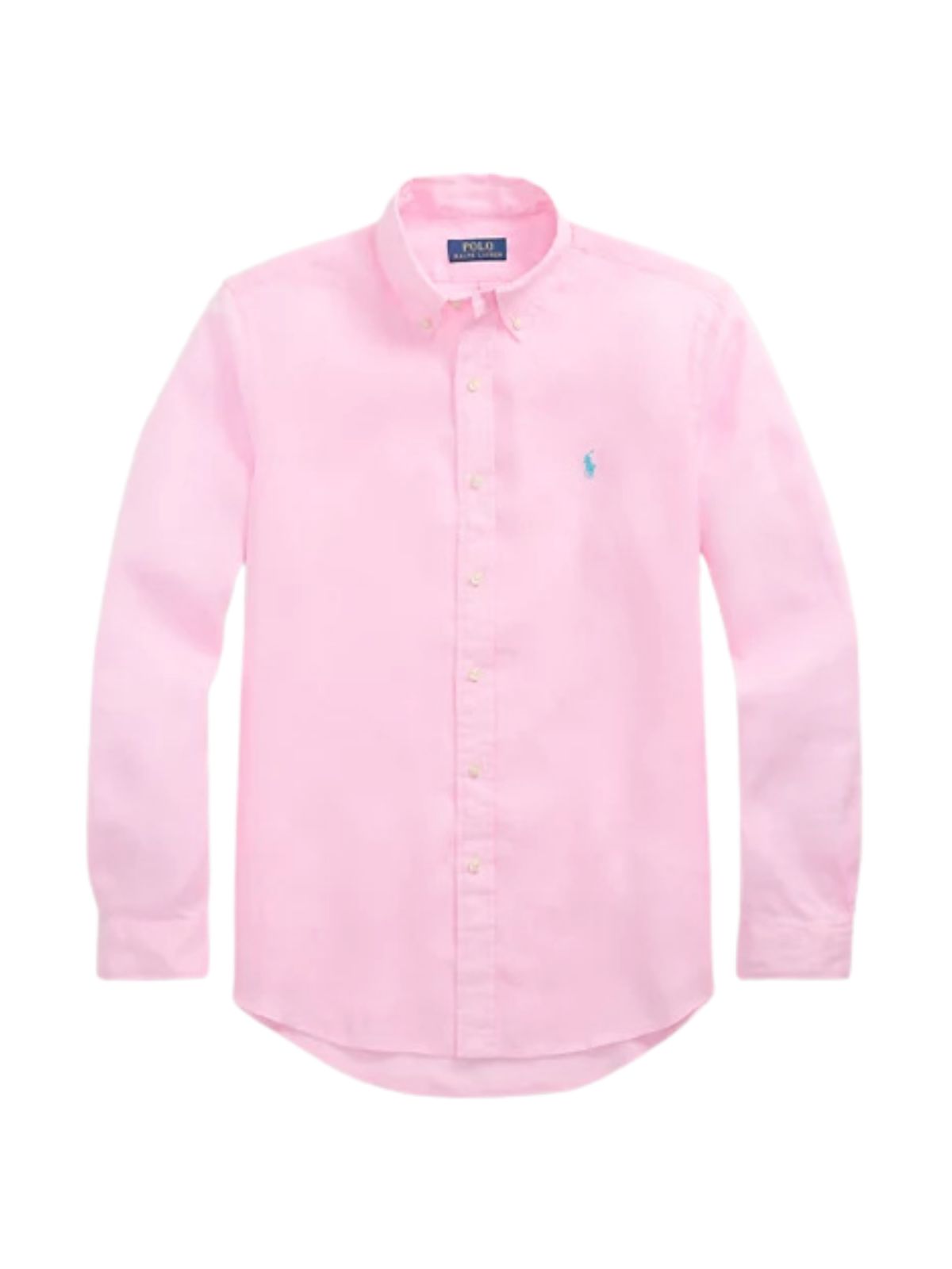 Camisa POLO RALPH LAUREN Lino Custom Slim Pink