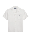 Camisa de Lino POLO RALPH LAUREN Classic Fit Blanco Cerámica
