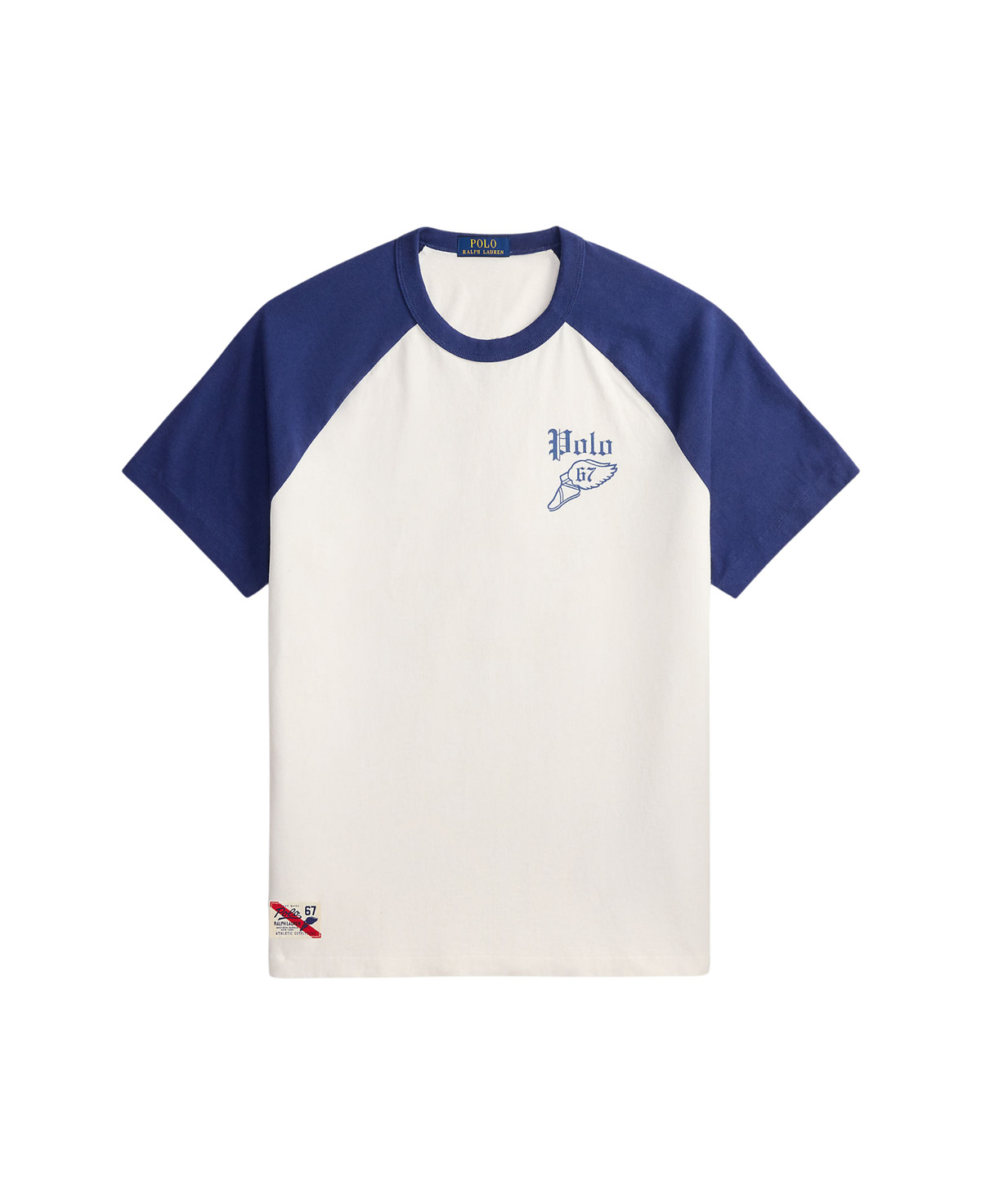 Camiseta POLO RALPH LAUREN Baseball White