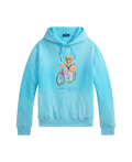 Sudadera POLO RALPH LAUREN Hoodie con Polo Bear Perfect Turquoise