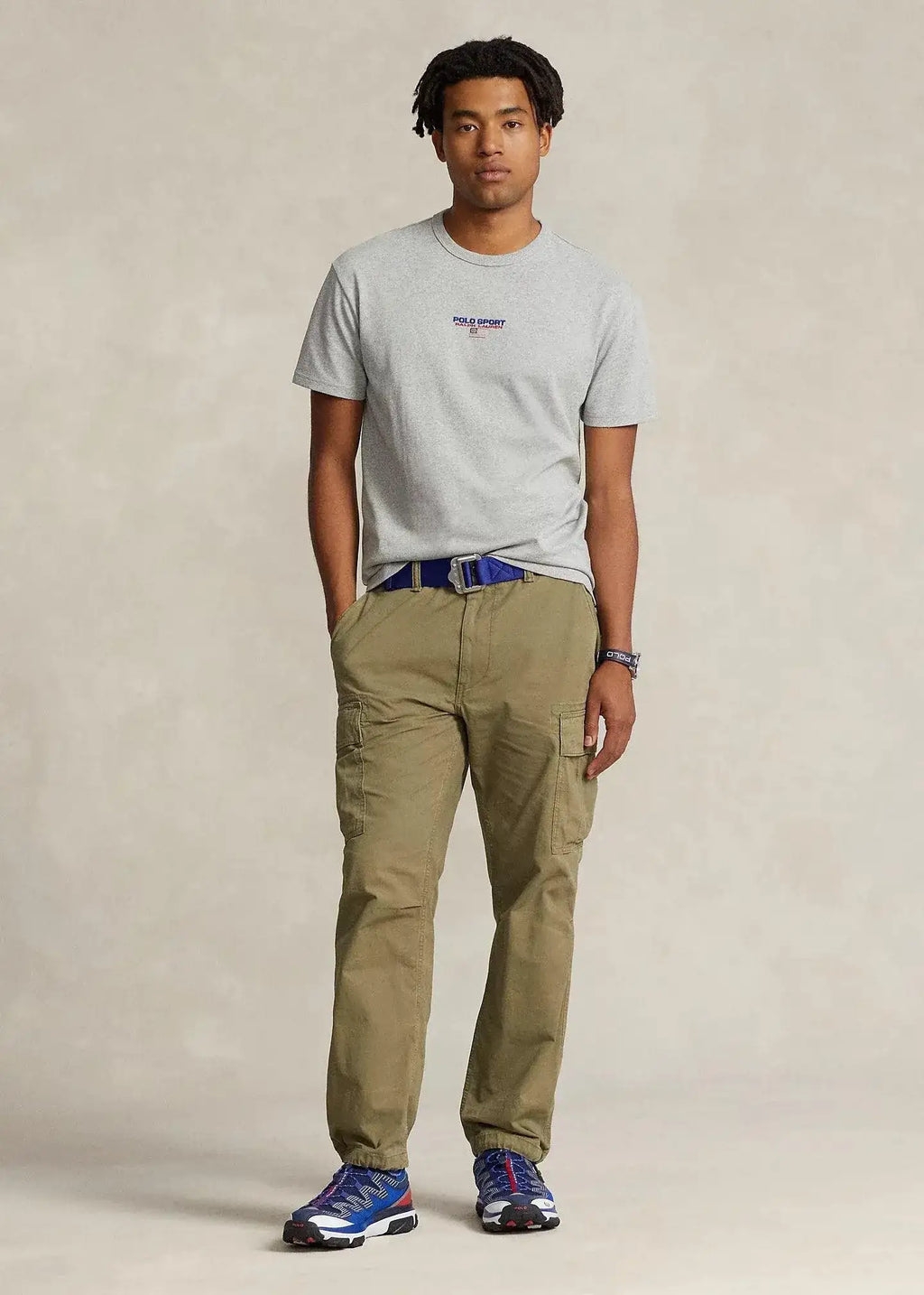 Camiseta Polo Ralph Lauren Classic Fit de punto Polo Sport Gris