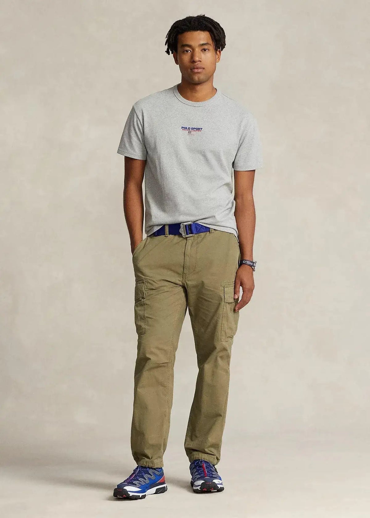 Camiseta Polo Ralph Lauren Classic Fit de punto Polo Sport Gris