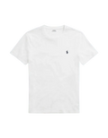 Camiseta POLO RALPH LAUREN de Punto Custom Slim Fit Blanca
