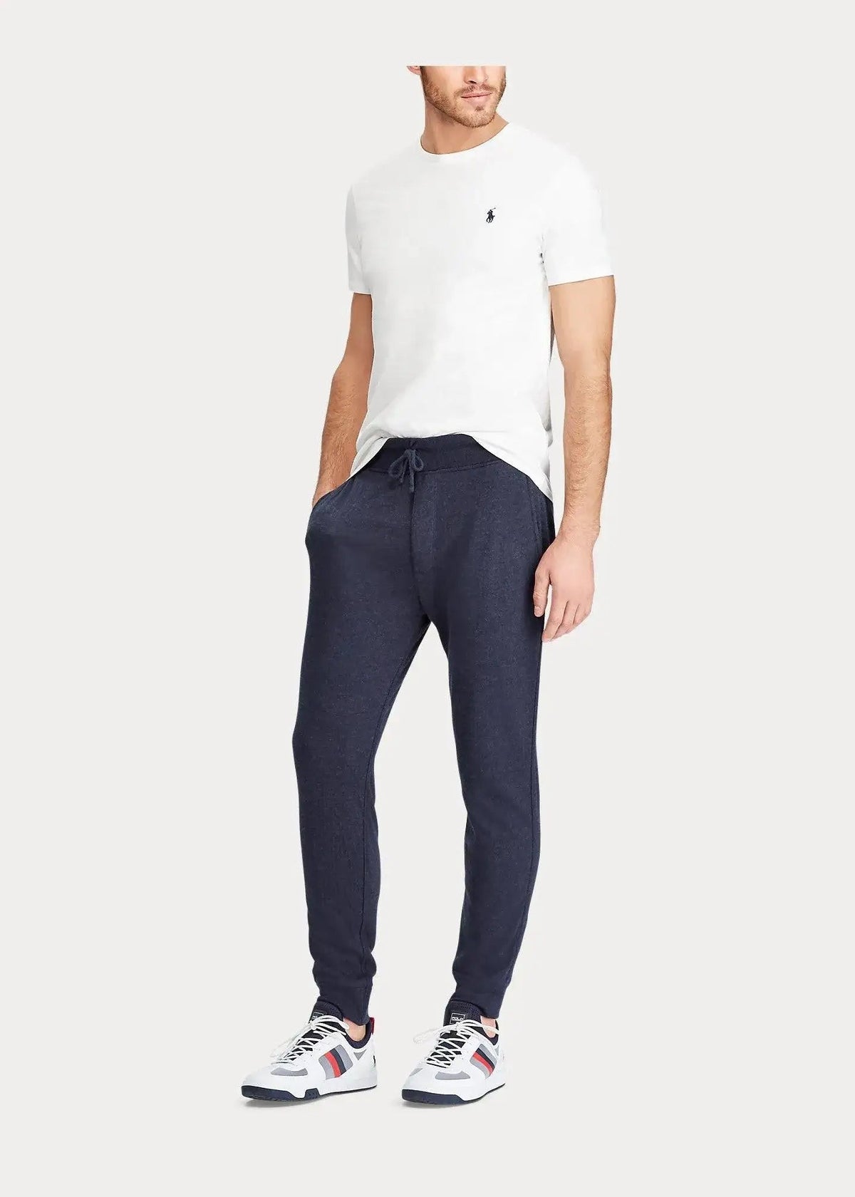 Camiseta POLO RALPH LAUREN de Punto Custom Slim Fit Blanca