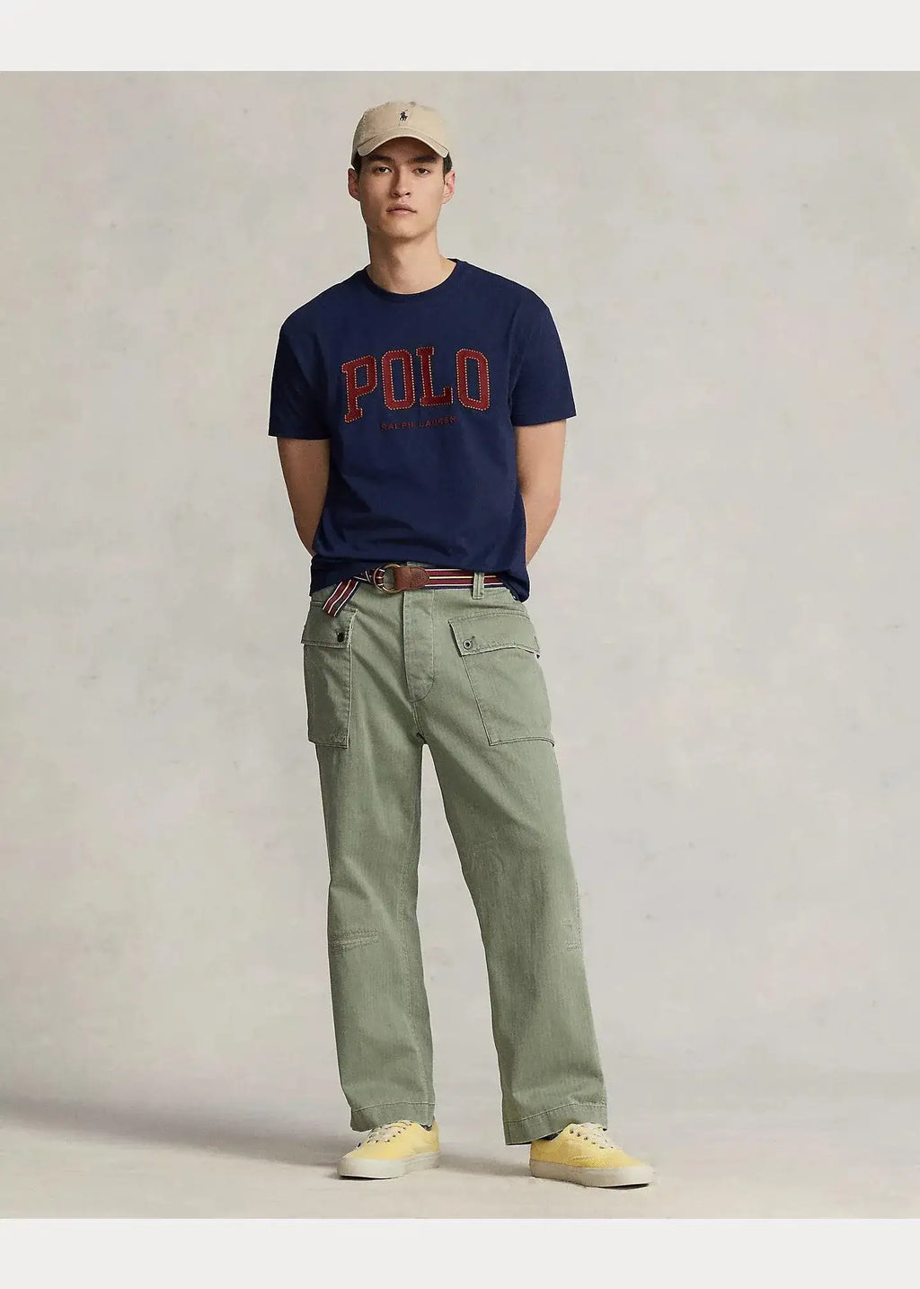 Camiseta Polo Ralph Lauren de punto jersey con logotipo Azul