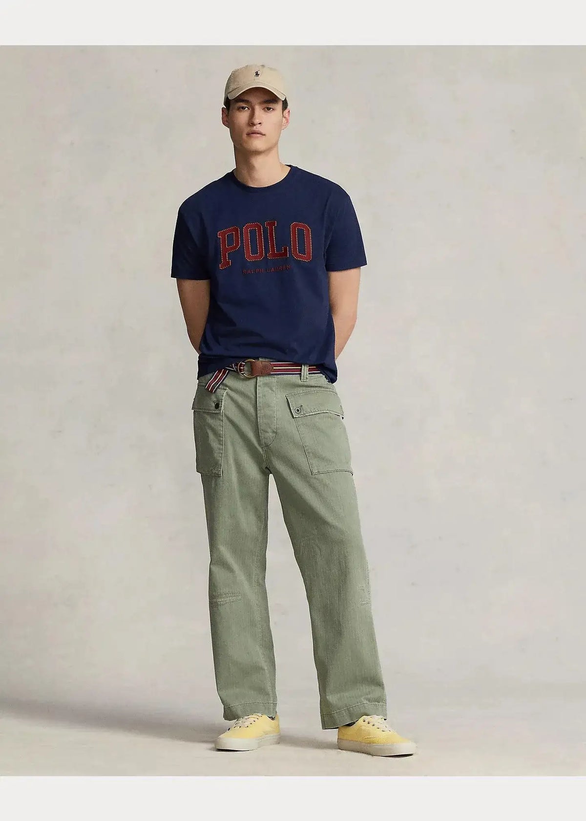 Camiseta Polo Ralph Lauren de punto jersey con logotipo Azul