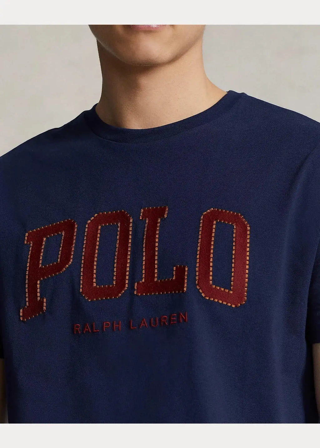 Camiseta Polo Ralph Lauren de punto jersey con logotipo Azul
