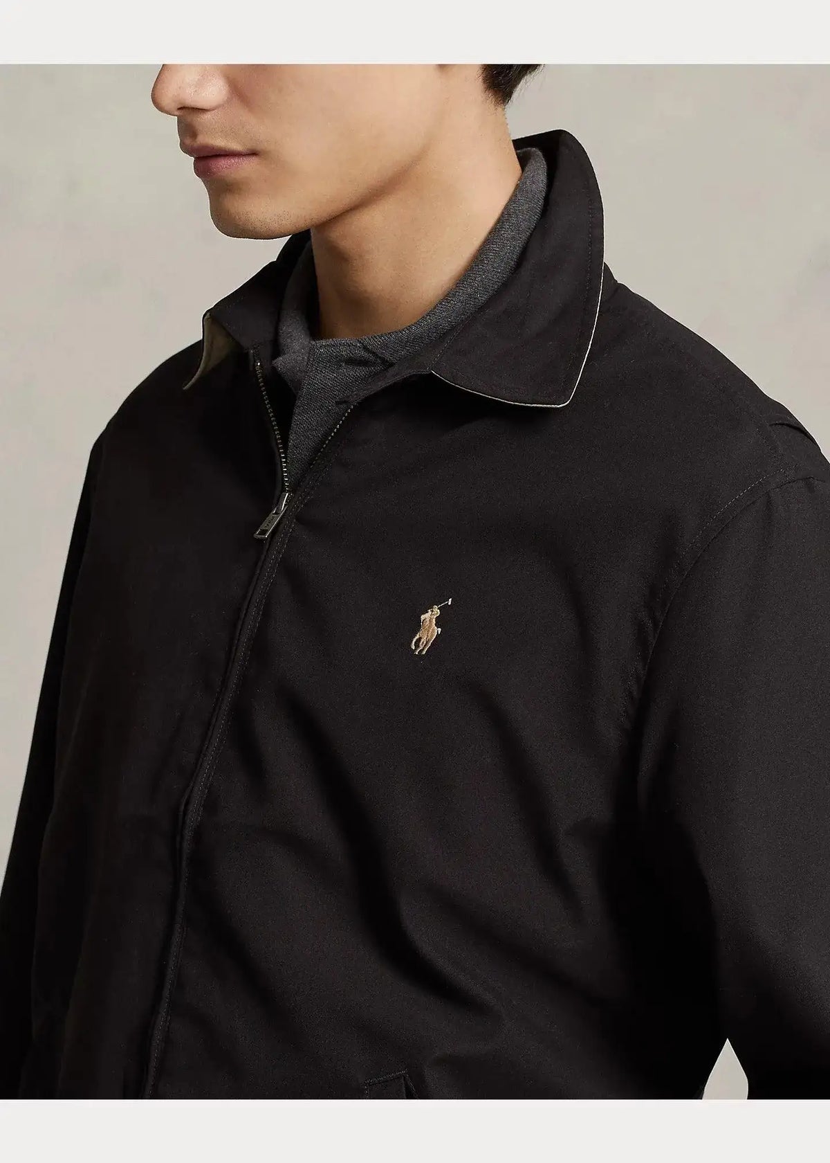 Chaqueta Polo Ralph Lauren con doble fuelle Negra