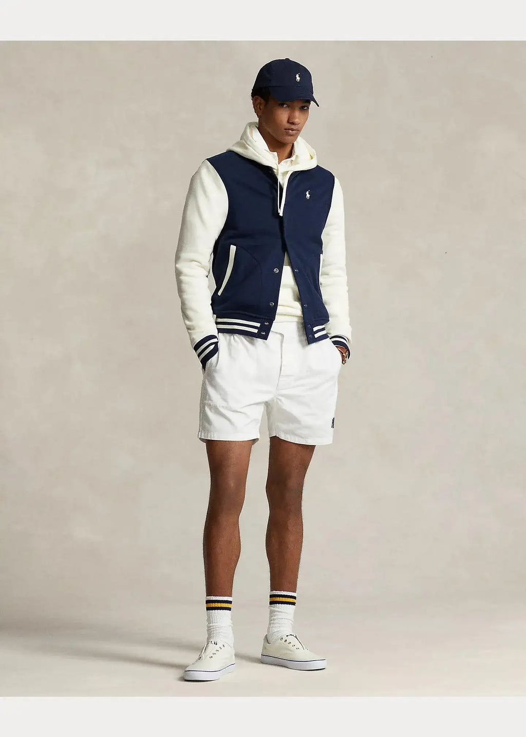 Chaqueta  Polo Ralph Lauren de béisbol de felpa