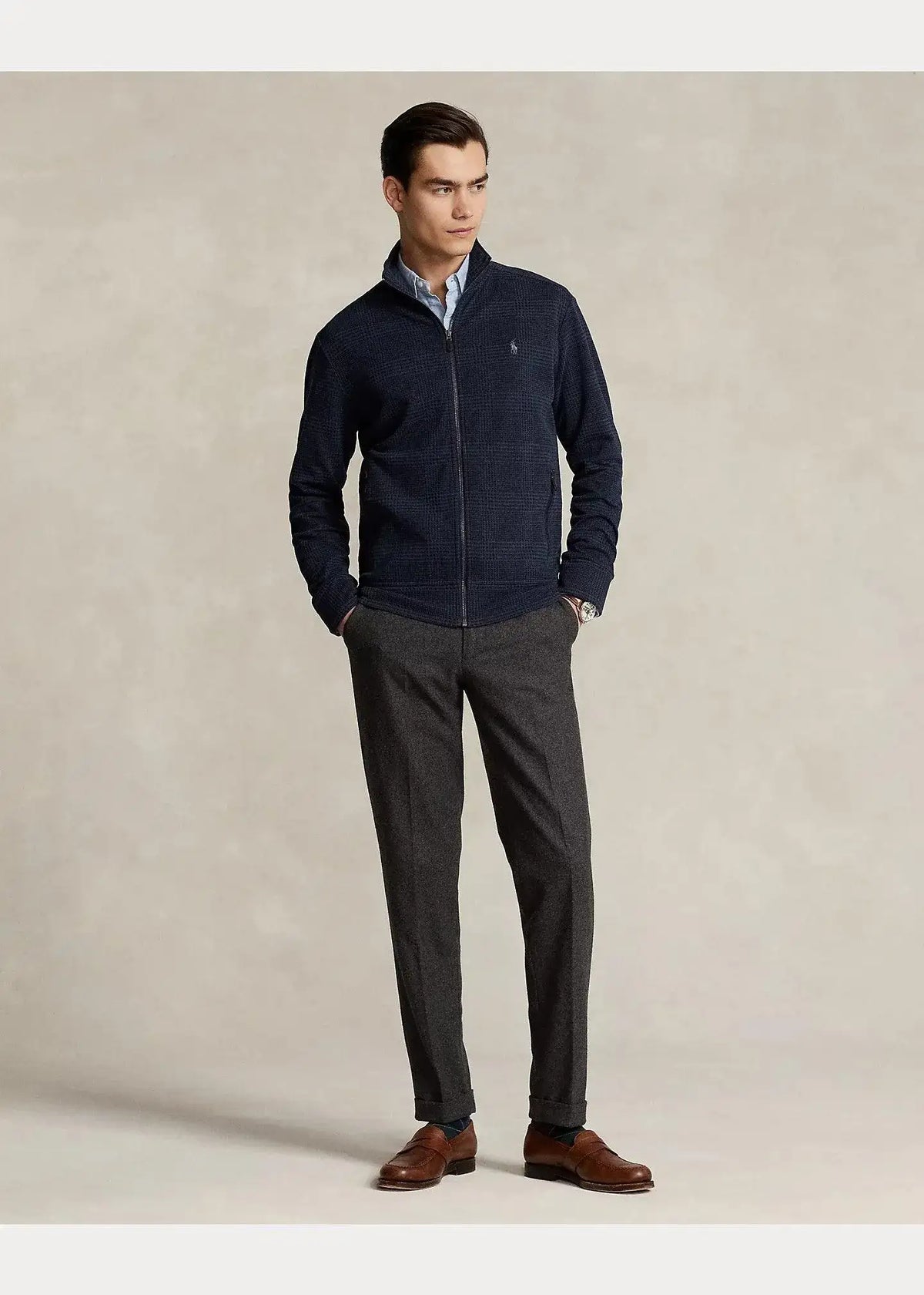 Chaqueta Polo Ralph Lauren de Punto con Cuadros