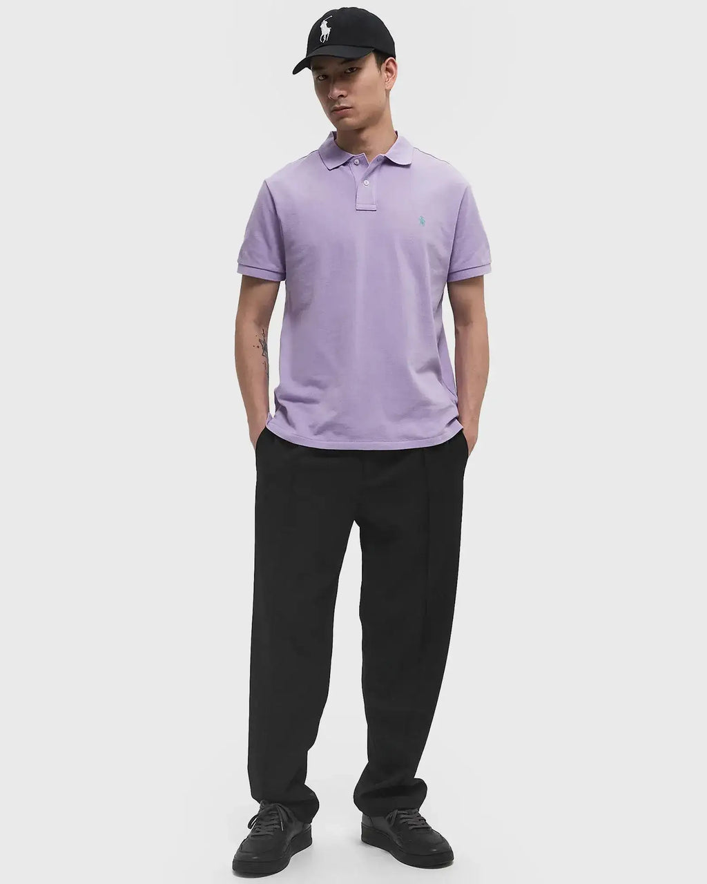 Polo de Hombre POLO RALPH LAUREN Slim Fit Purple