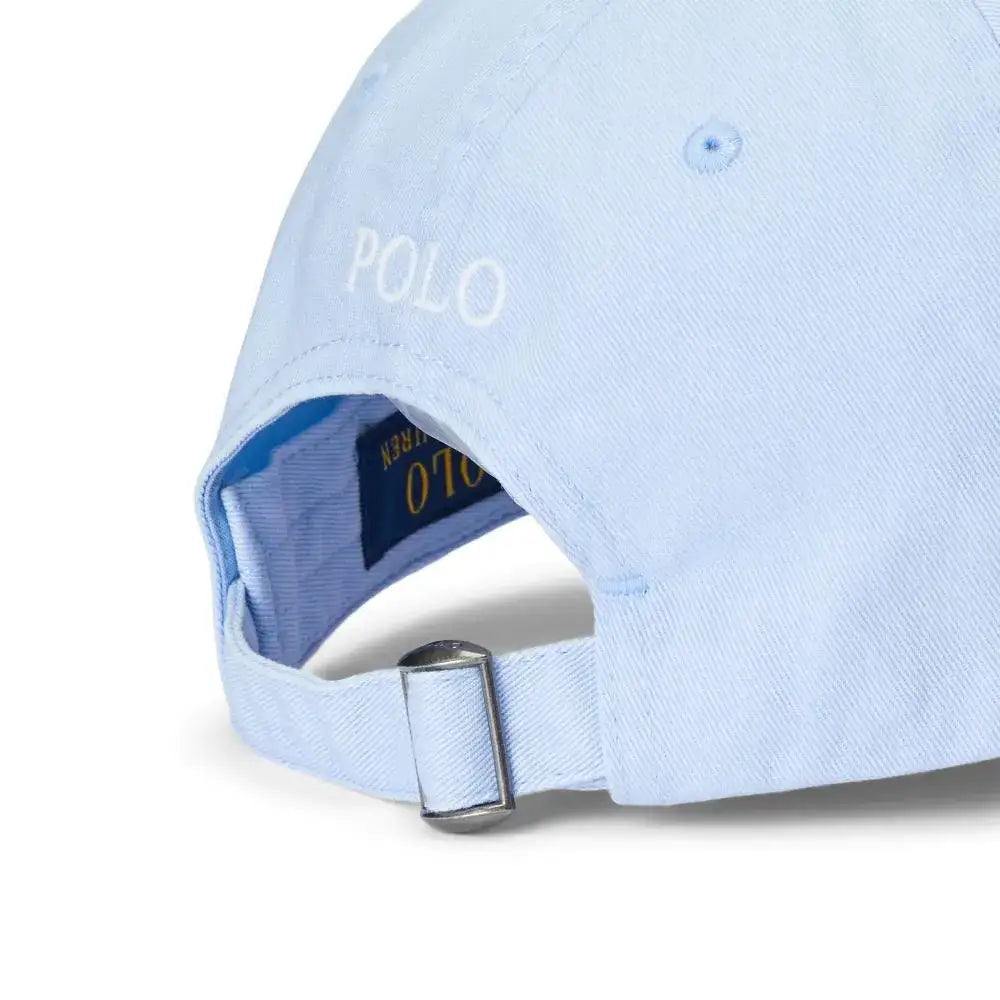 Gorra POLO RALPH LAUREN Azul con Visera de Tela de Algodón