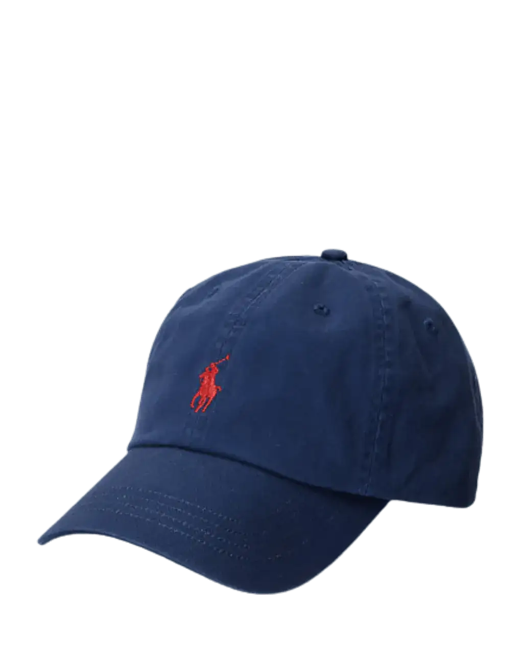 Gorra Polo Ralph Lauren Azul Marina con Visera de Tela de Algodón