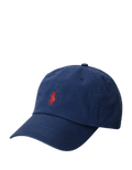 Gorra Polo Ralph Lauren Azul Marina con Visera de Tela de Algodón