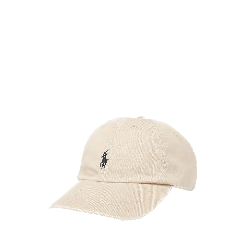 Gorra POLO RALPH LAUREN Beige con Visera de Tela de Algodón