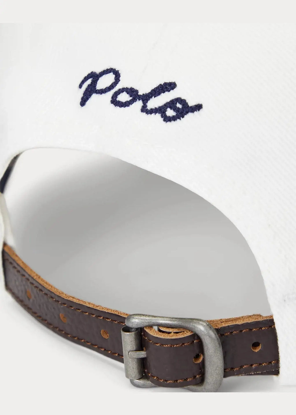 Gorra Polo Ralph Lauren de sarga con aplique Deckwash White