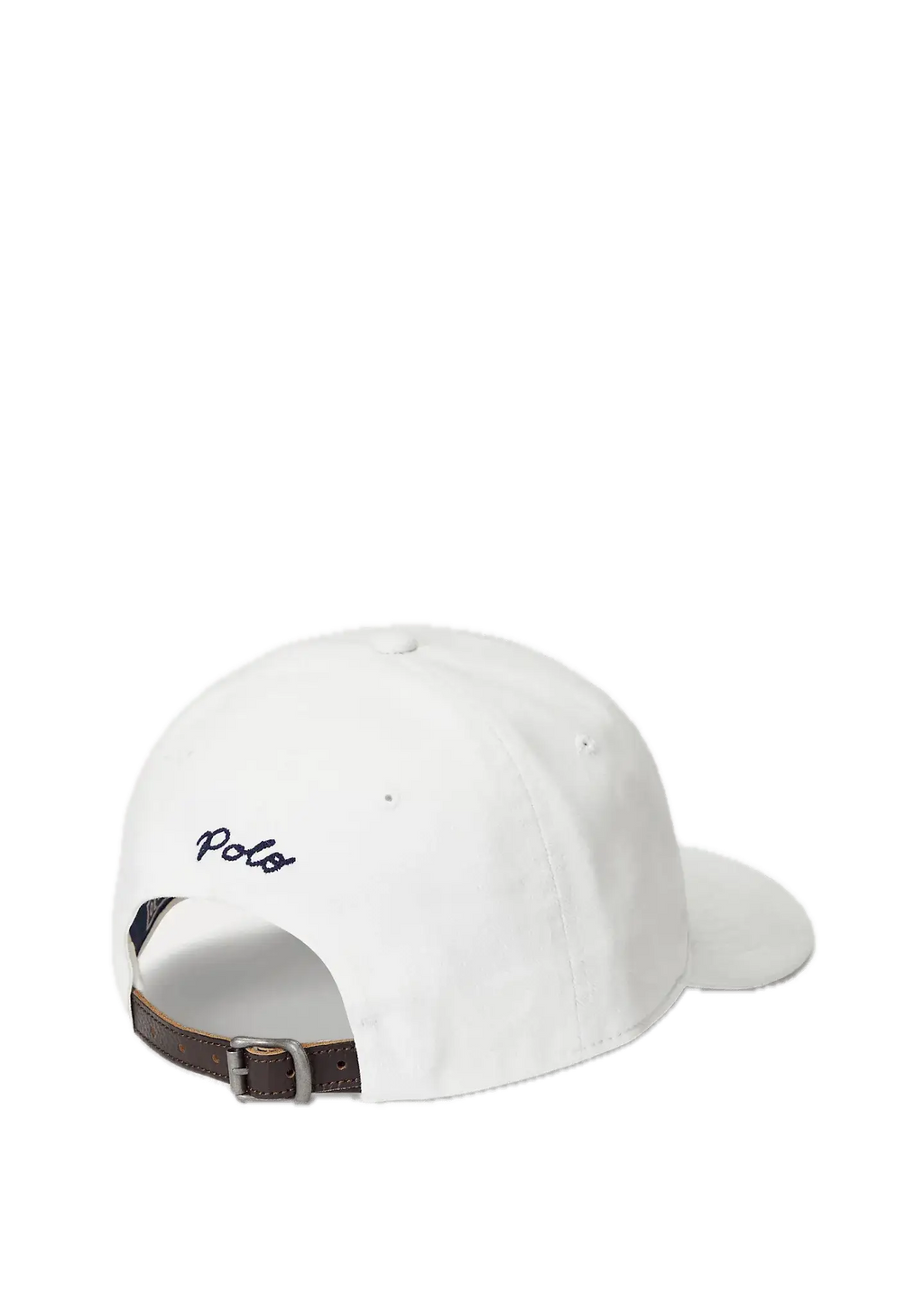 Gorra Polo Ralph Lauren de sarga con aplique Deckwash White