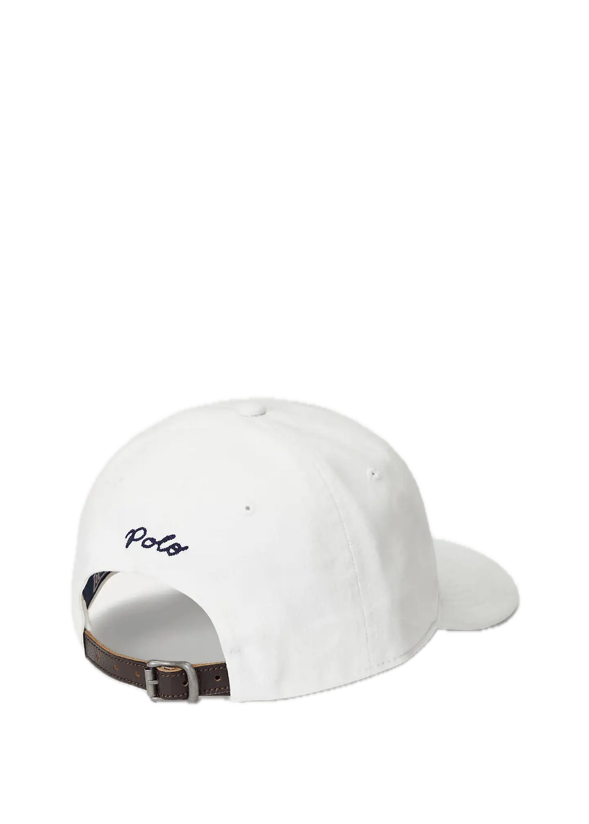 Gorra Polo Ralph Lauren de sarga con aplique Deckwash White