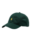 Gorra Polo Ralph Lauren Verde con Visera de Tela de Algodón