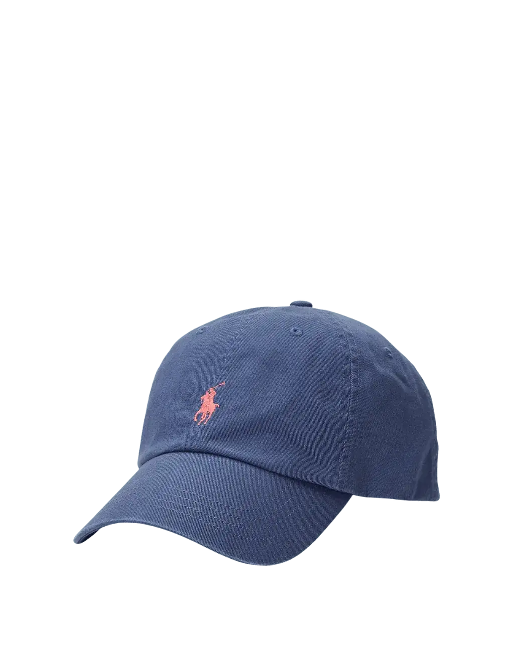 Gorra Ralph Lauren con Visera de Algodón Azul