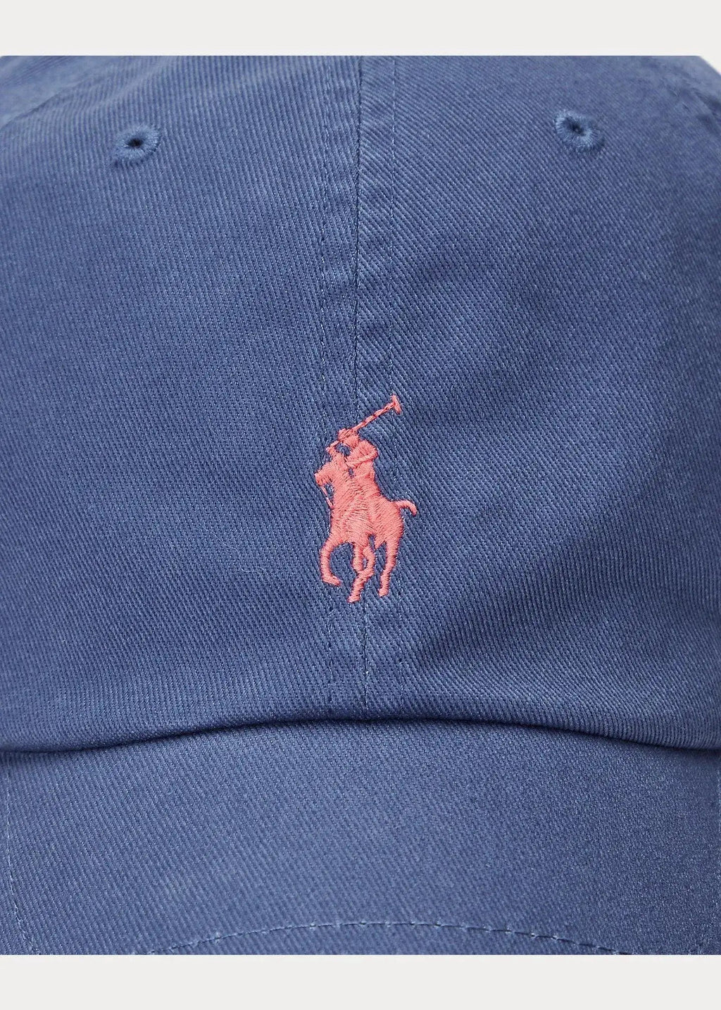Gorra Ralph Lauren con Visera de Algodón Azul