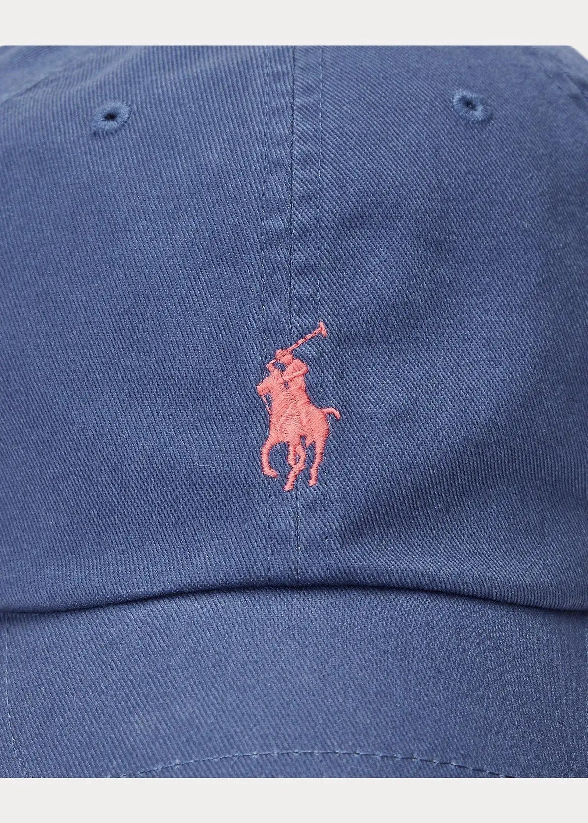 Gorra Ralph Lauren con Visera de Algodón Azul