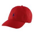 Gorra Ralph Lauren con visera de tela de chino de algodón