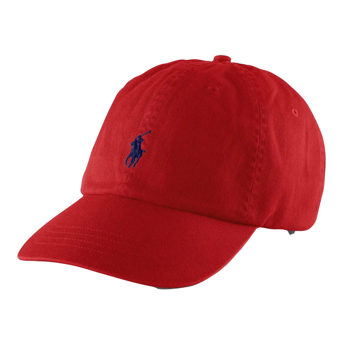 Gorra Ralph Lauren con visera de tela de chino de algodón