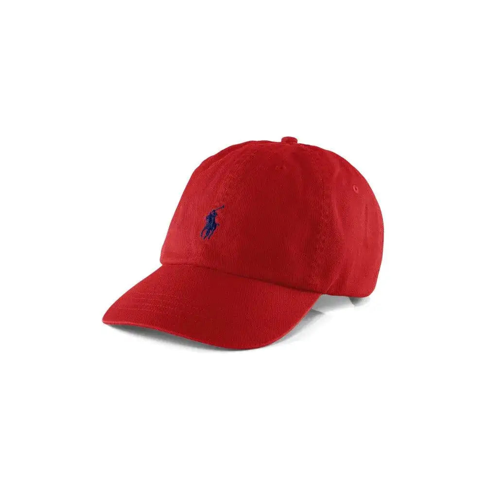 Gorra Ralph Lauren con visera de tela de chino de algodón