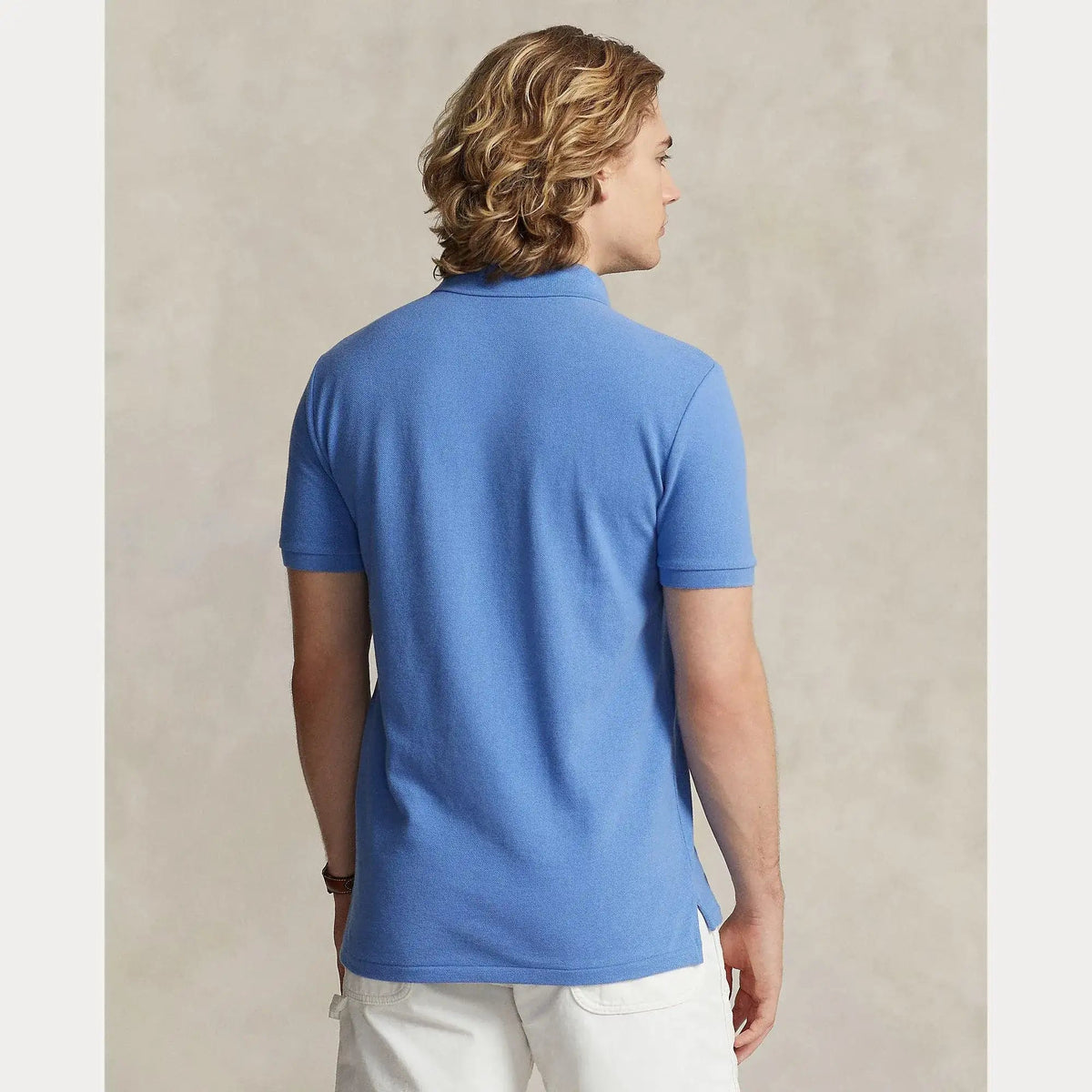 Polo de Hombre POLO RALPH LAUREN Slim Fit Mesh New England Blue