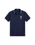 Polo de Hombre Ralph Lauren piqué Custom Slim con Polo Bear