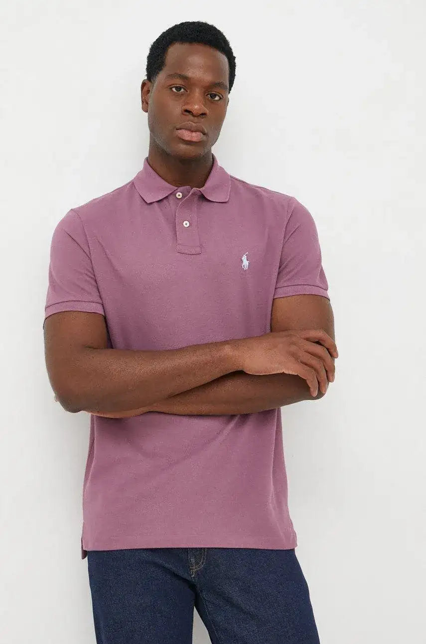Polo de Ralph Lauren Piqué Custom Slim Fit