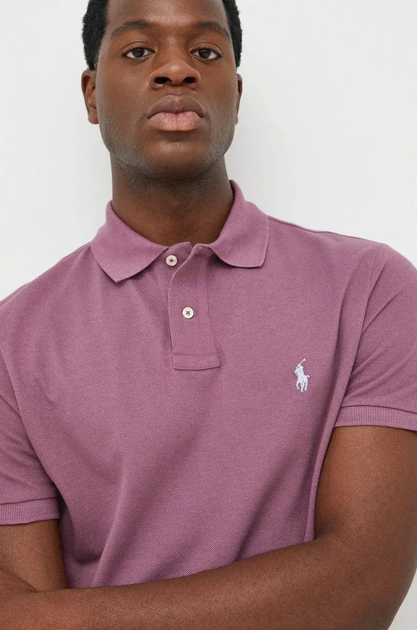 Polo de Ralph Lauren Piqué Custom Slim Fit