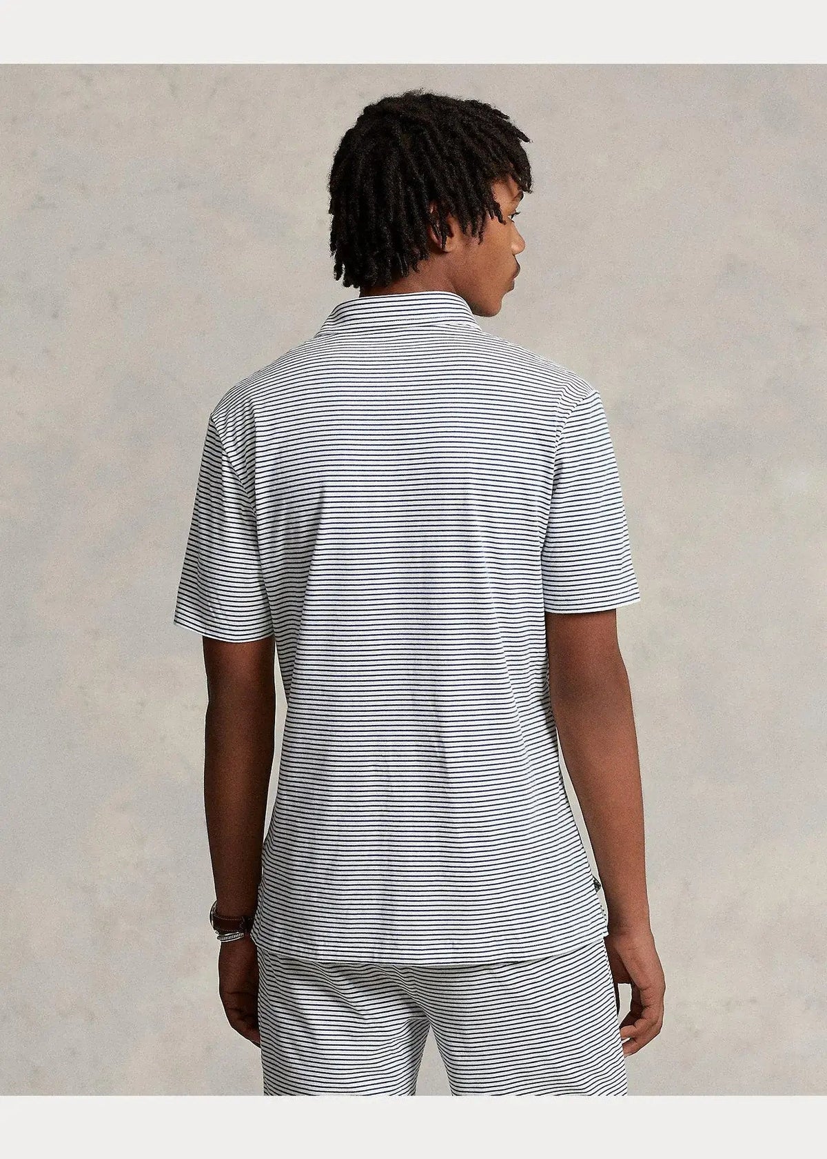Polo Ralph Lauren de punto Classic Fit de rayas