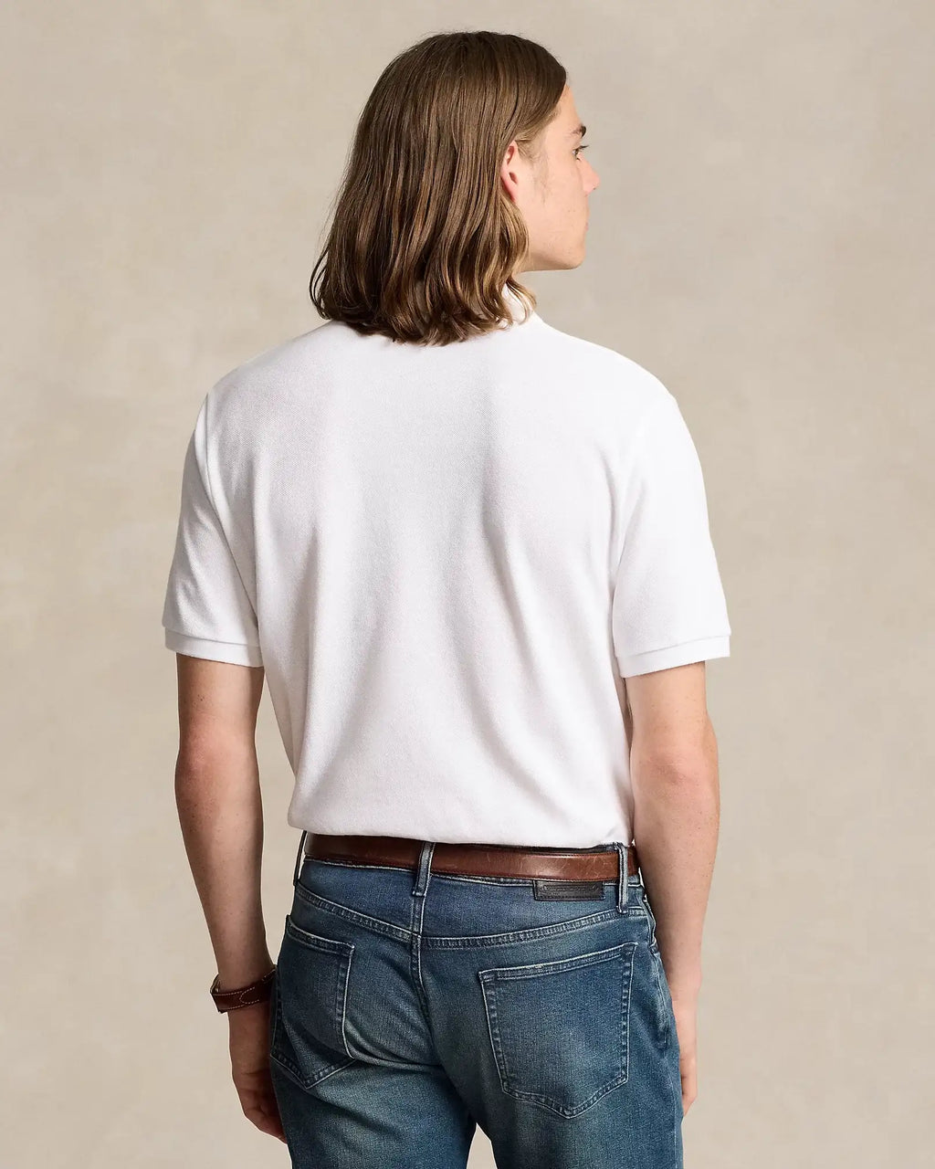 Polo POLO RALPH LAUREN el Icónico Polo de Piqué Blanco