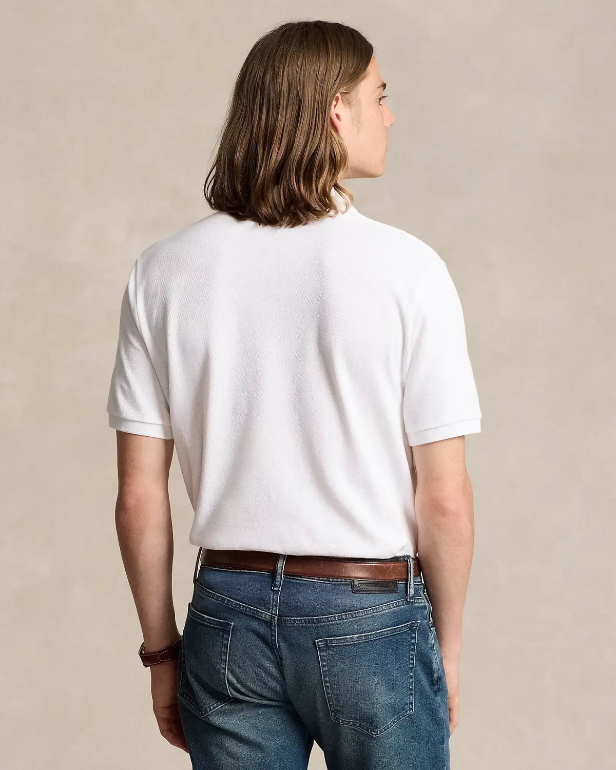 Polo POLO RALPH LAUREN el Icónico Polo de Piqué Blanco