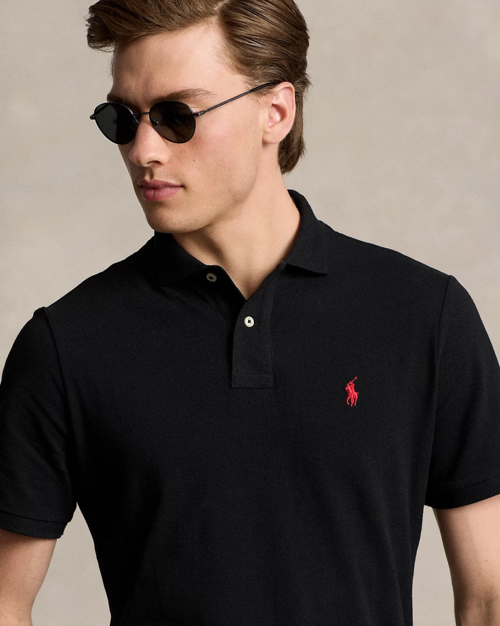 Polo POLO RALPH LAUREN el Icónico Polo de Piqué Negro