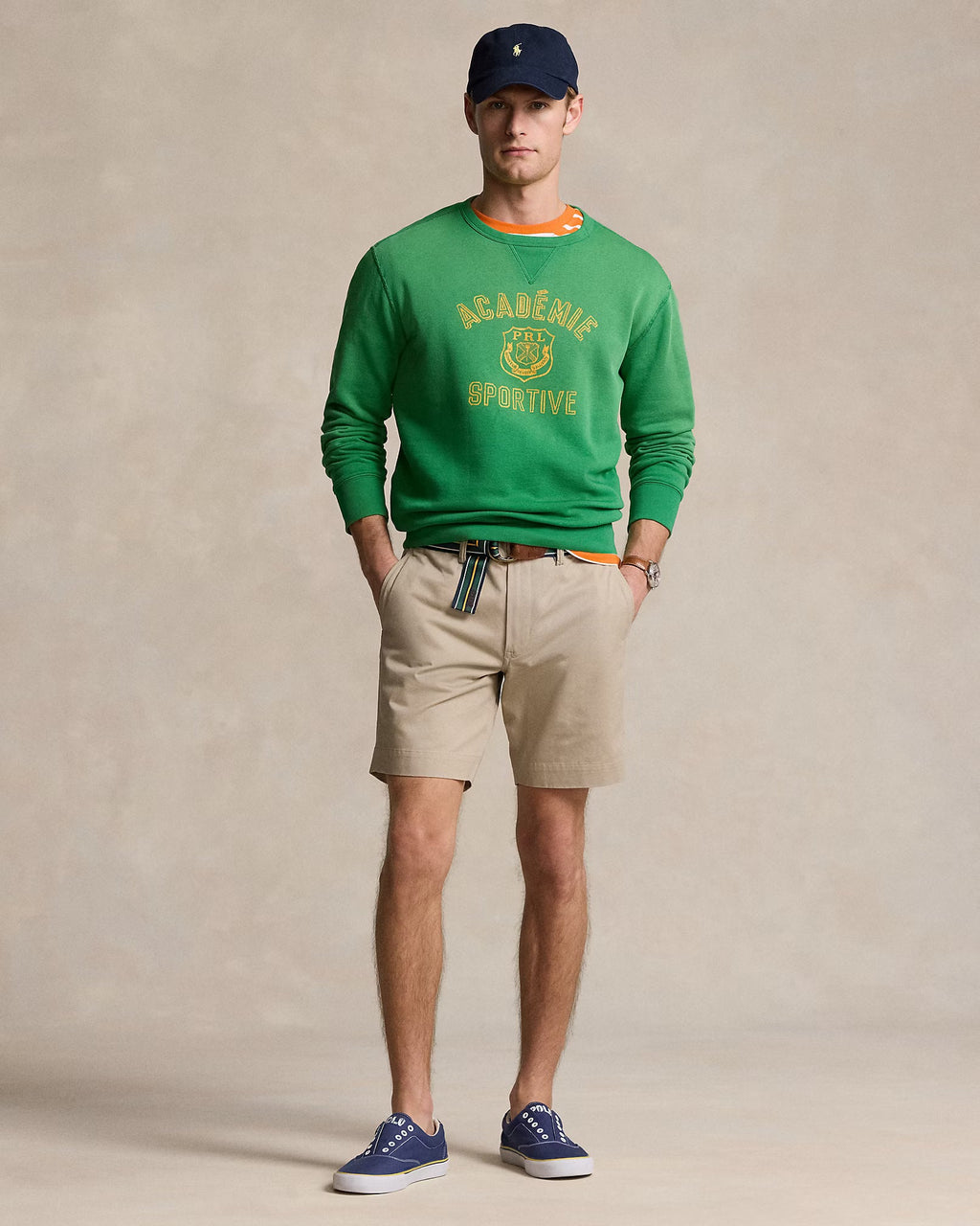 Pantalón POLO RALPH LAUREN Corto Chino Elástico Khaki Tan