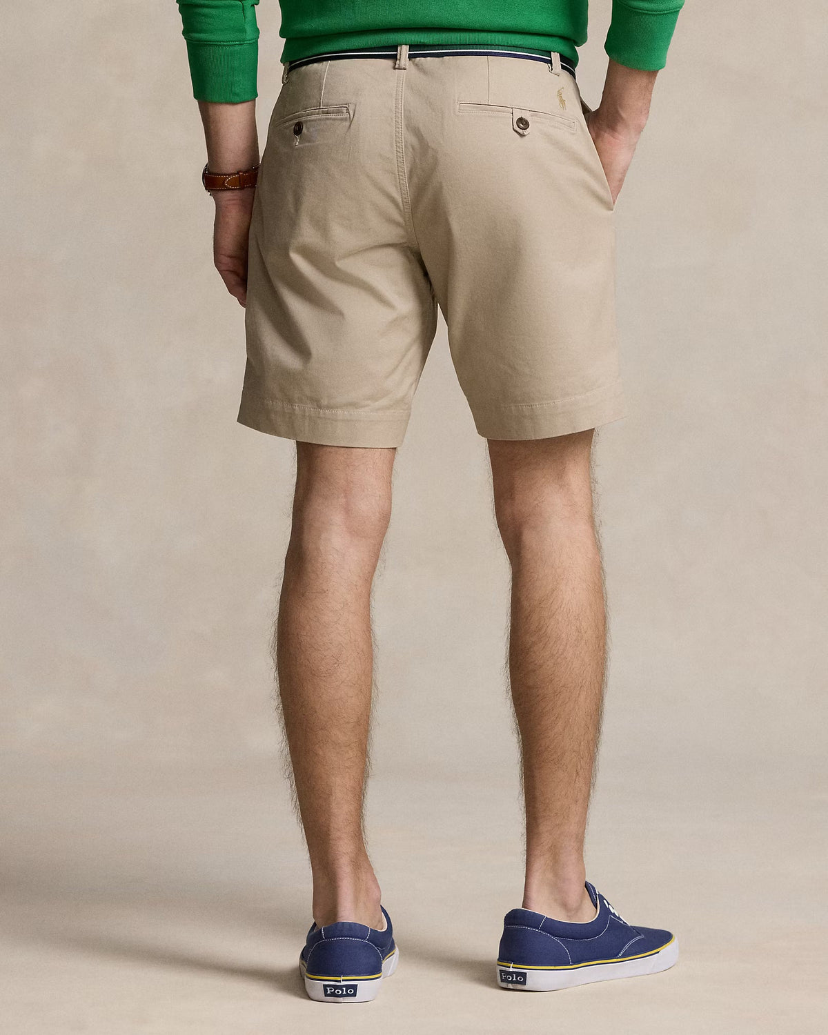 Pantalón POLO RALPH LAUREN Corto Chino Elástico Khaki Tan