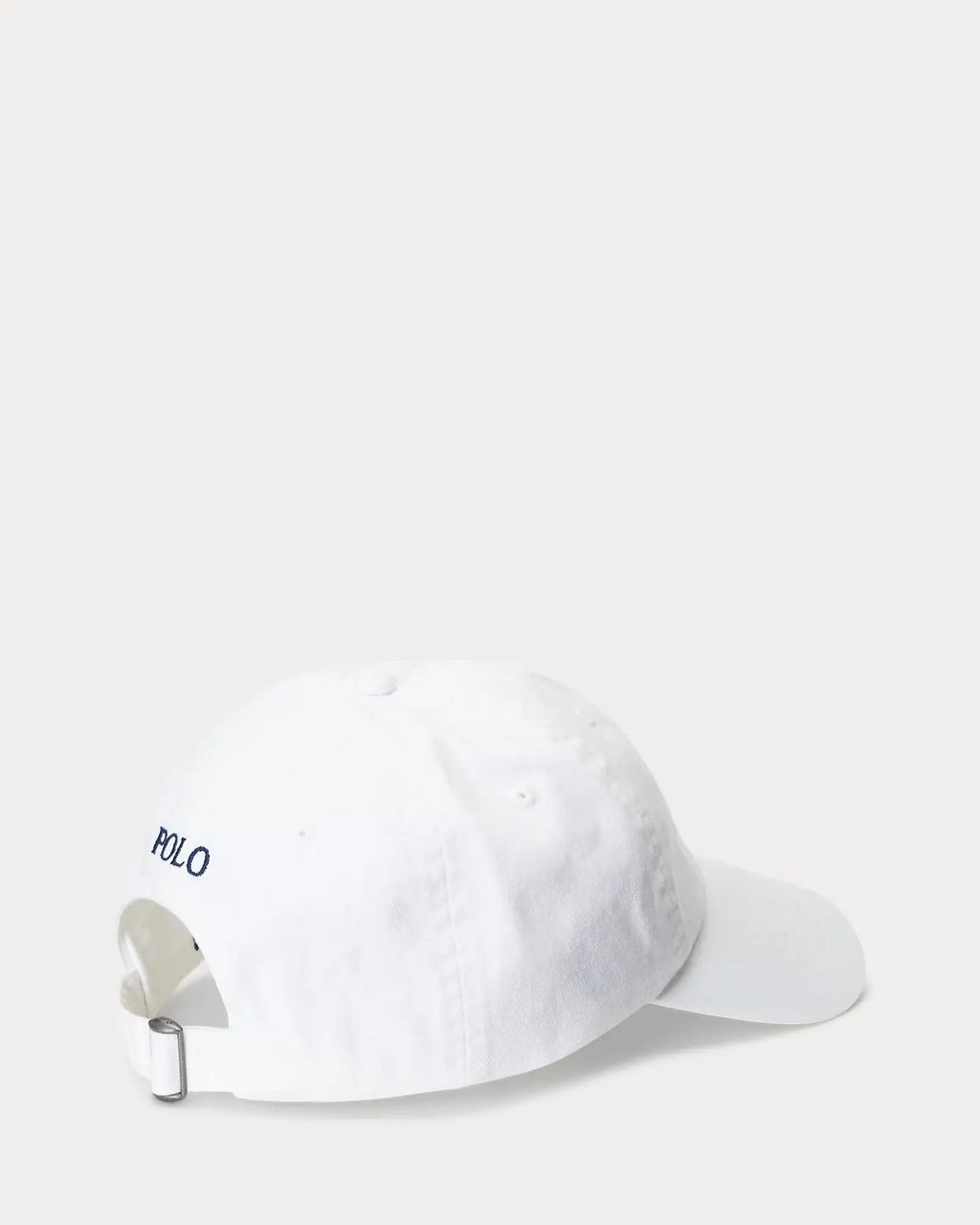 Gorra POLO RALPH LAUREN Blanco con Visera de Tela de Algodón