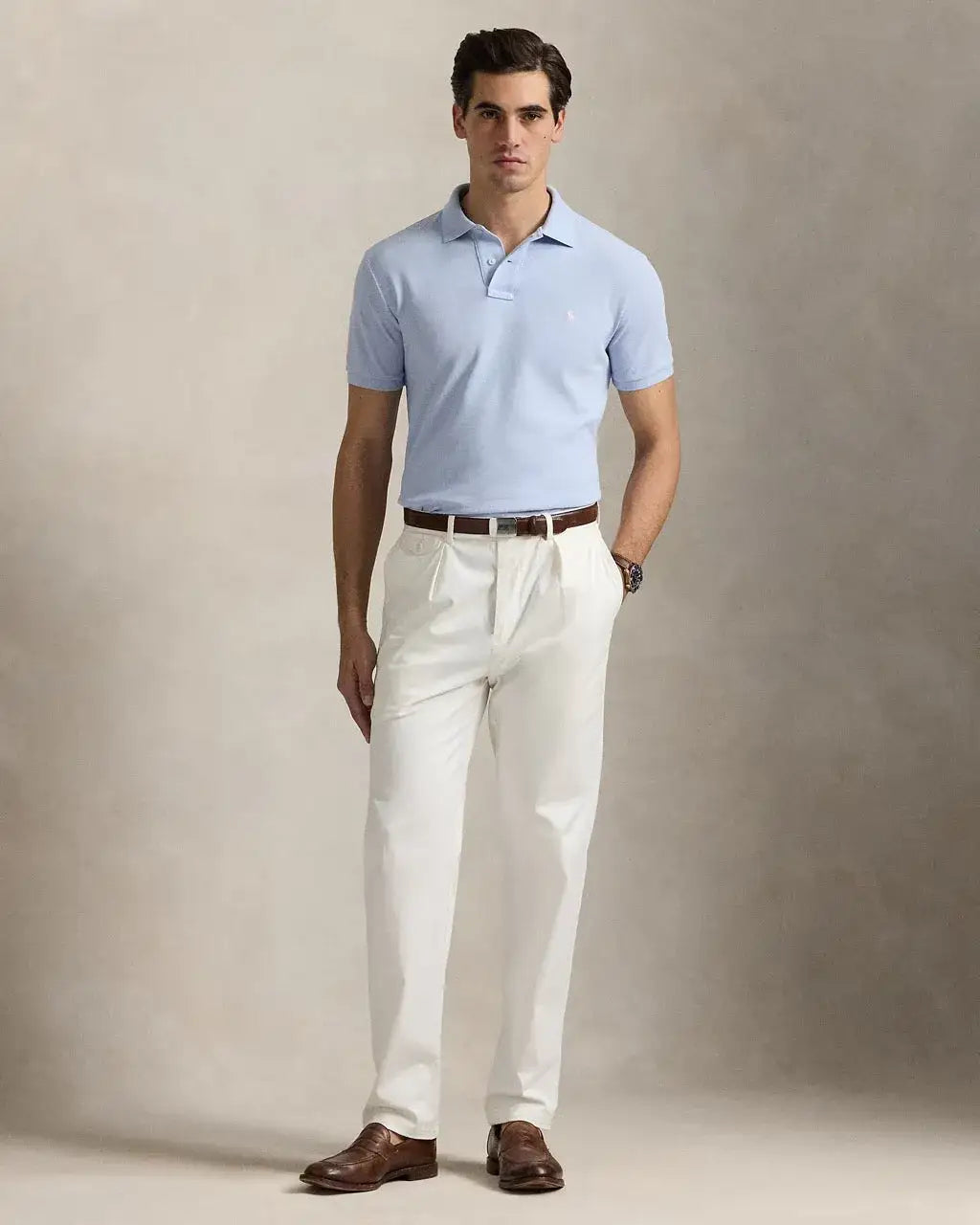 Polo de Hombre POLO RALPH LAUREN Slim Fit Cornflower Blue