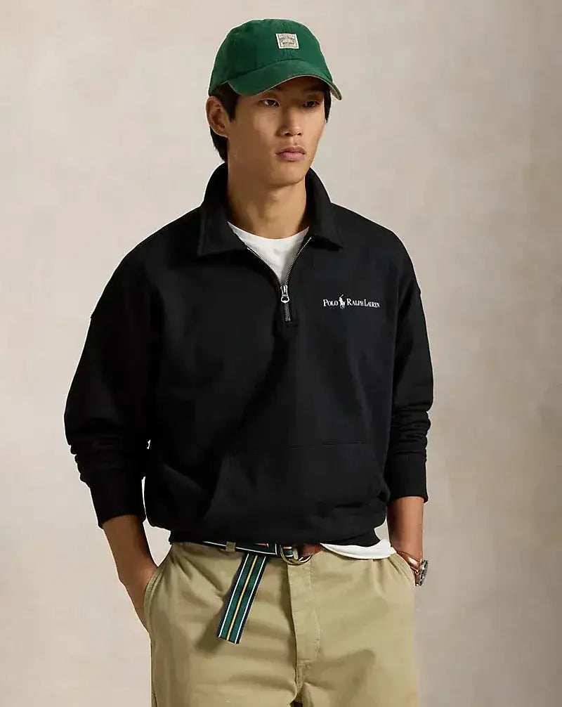 Sudadera POLO RALPH LAUREN con cuello abierto y logotipo