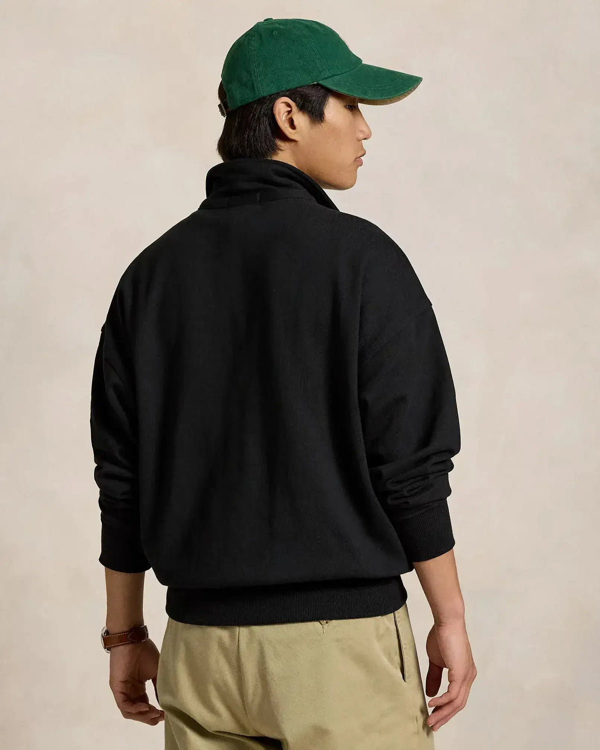 Sudadera POLO RALPH LAUREN con cuello abierto y logotipo