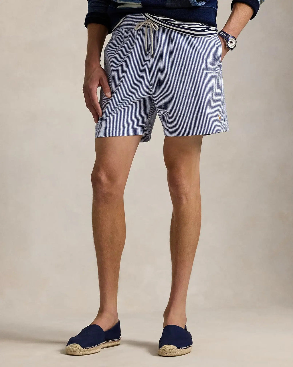 Bermuda POLO RALPH LAUREN Bañador Traveler Classic Fit Sirsaca Azul Rey Crucero