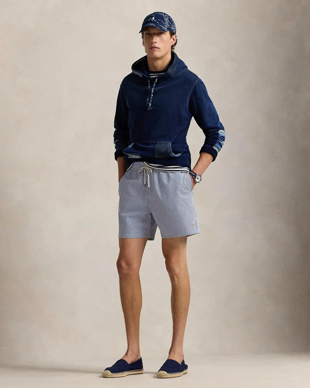 Bermuda POLO RALPH LAUREN Bañador Traveler Classic Fit Sirsaca Azul Rey Crucero