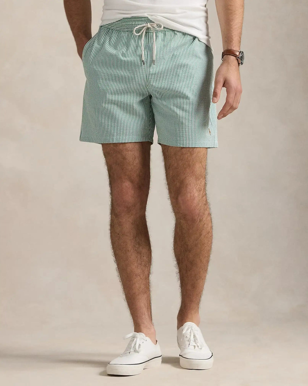 Bermuda POLO RALPH LAUREN Bañador Traveler Classic Fit Sirsaca Verde Raft