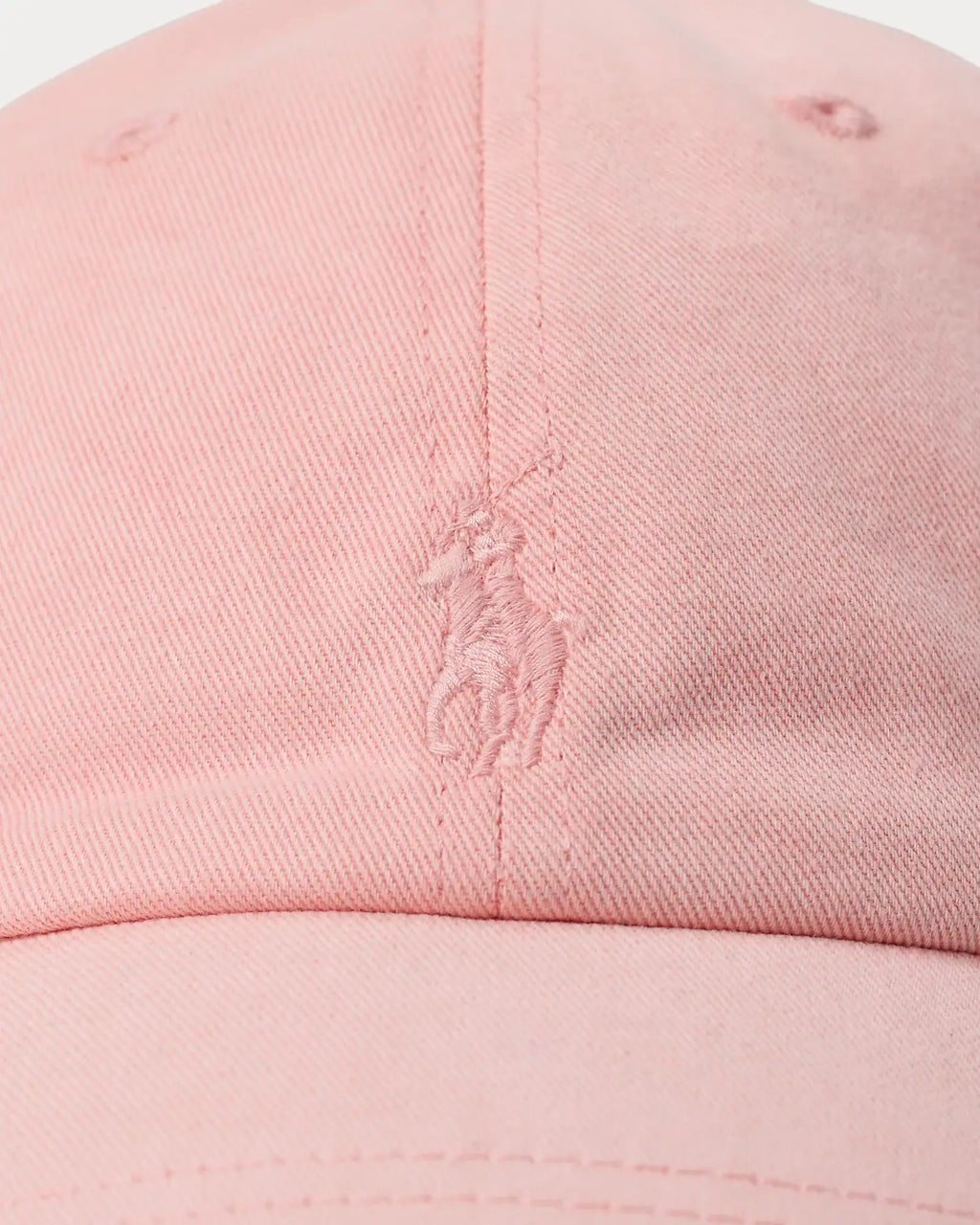 Gorra POLO RALPH LAUREN de Sarga con Tinte Mineral Rosa