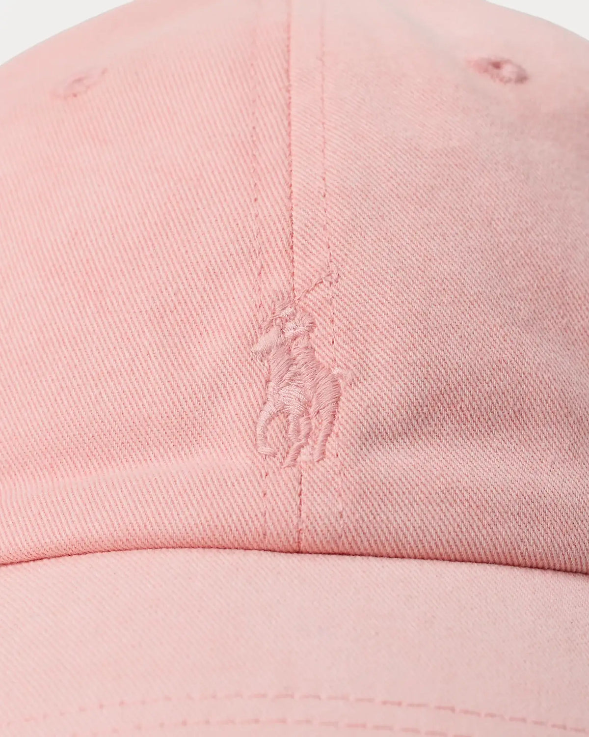 Gorra POLO RALPH LAUREN de Sarga con Tinte Mineral Rosa