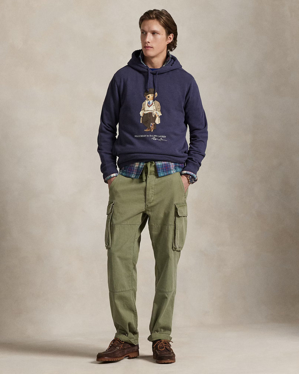 Sudadera POLO RALPH LAUREN de Felpa con Polo Bear Faded Blue